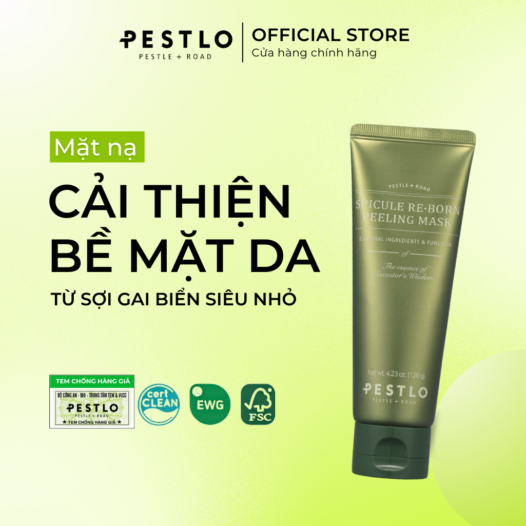 Mặt nạ PESTLO Spicule Reborn Peeling Mask 120g