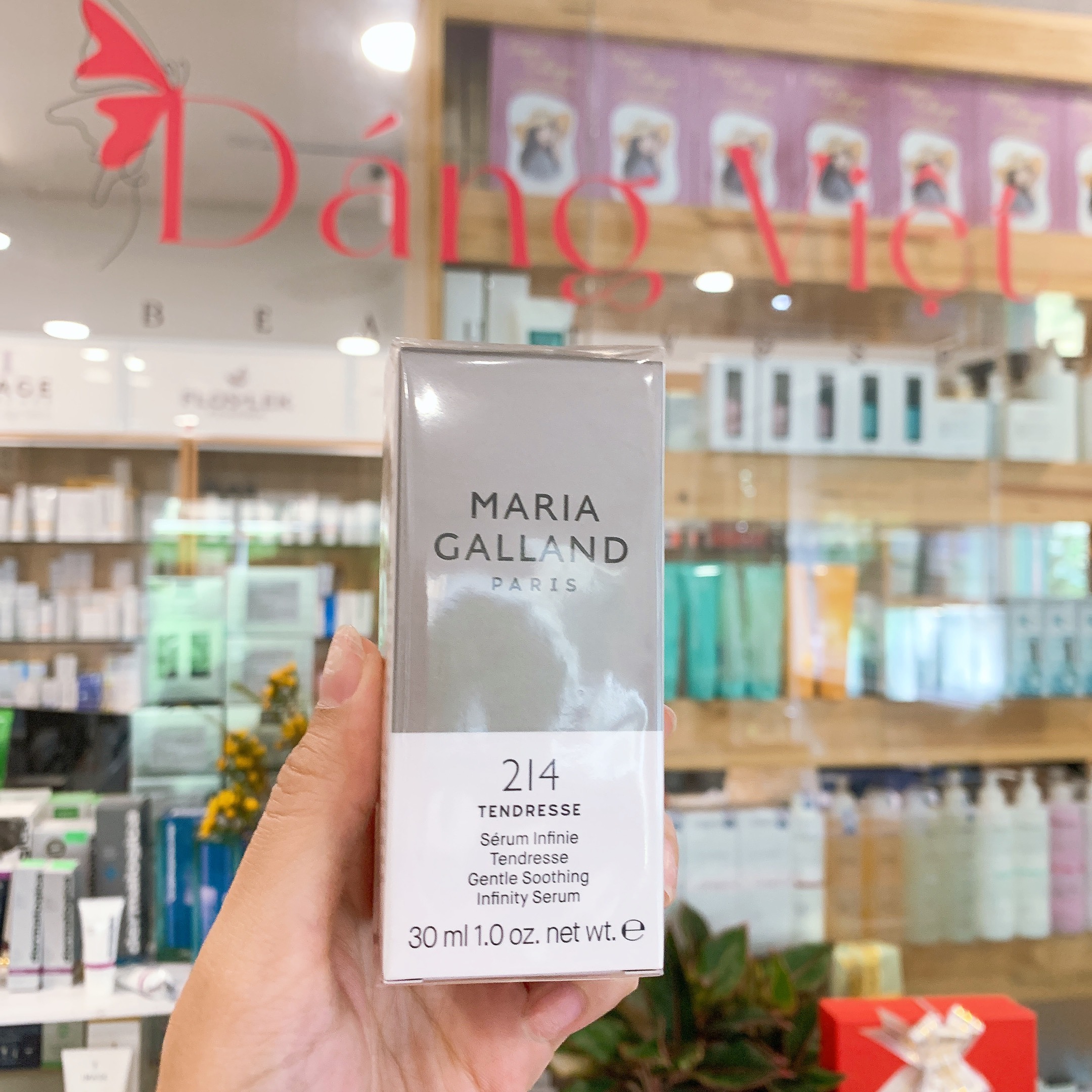 Tinh Chất Phục Hồi Da Sau Laser Peel Lăn Kim Maria Galland Gentle Soothing Infinity Serum 214