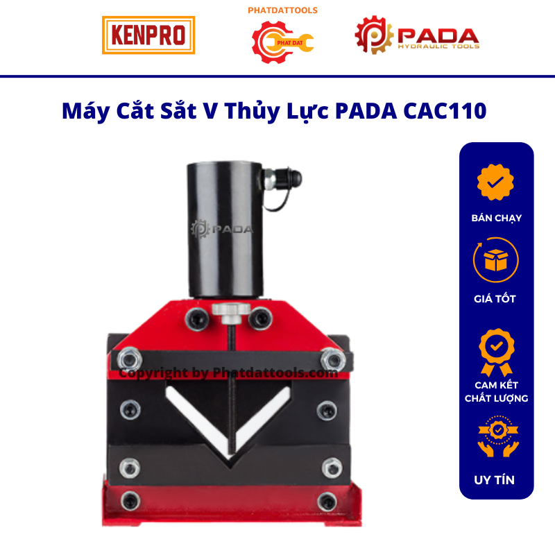 Máy cắt sắt v thủy lực cac110