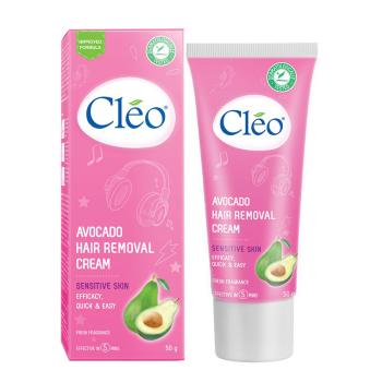 [HCM]Kem Bơ Tẩy Lông CLEO Avocado Hair Removal Cream - Sensitive Skin Cho Da Nhạy Cảm 50g