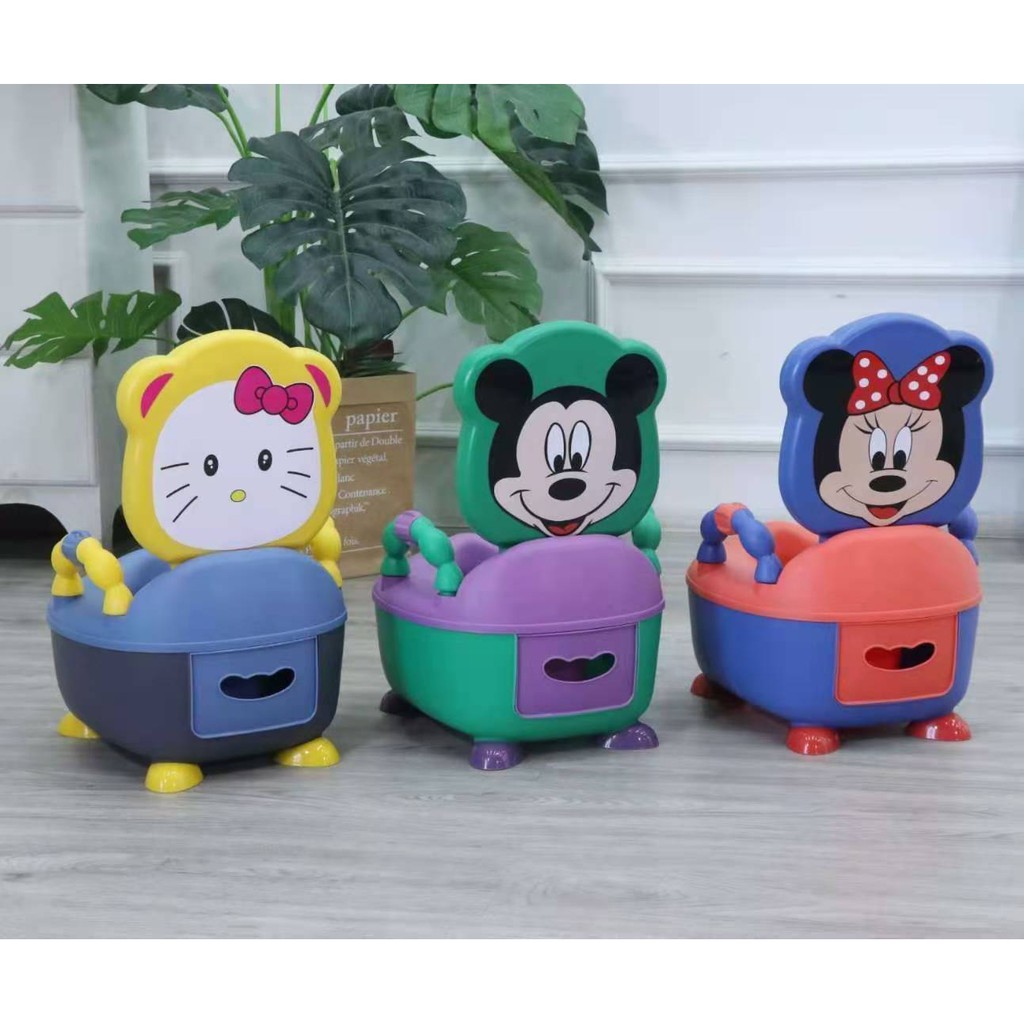Bô Cho bé,Bô vệ sinh đa năng cho bé,Bô Hình chuột mickey Chưa Có Đánh Giá