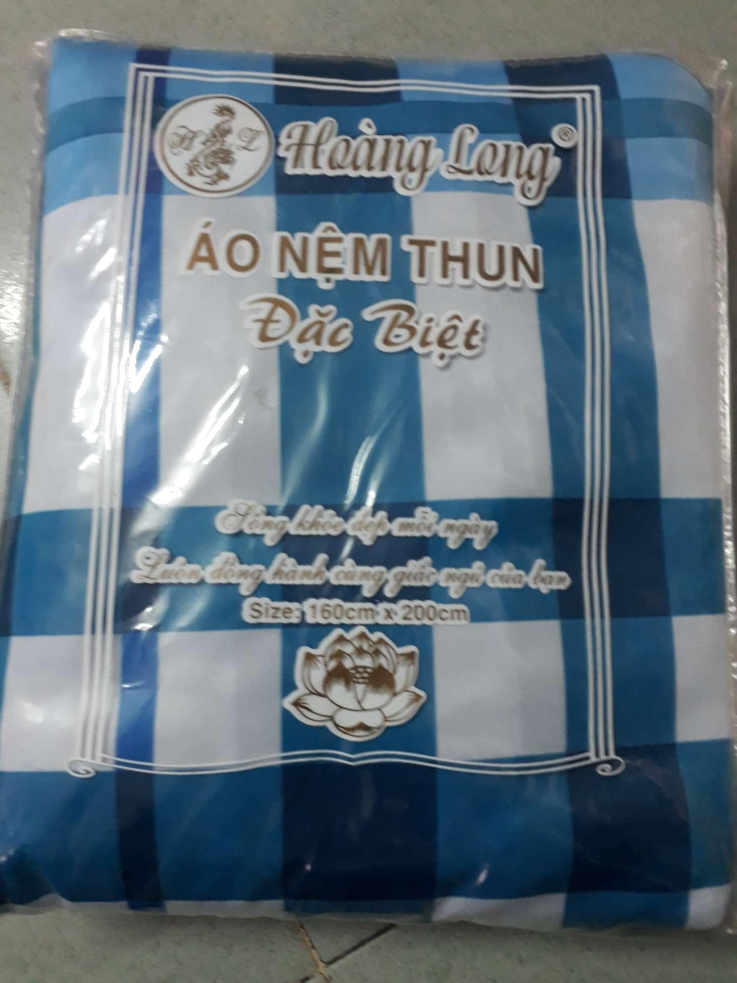 Áo nệm 1m4x2mx10cm có khóa kéo