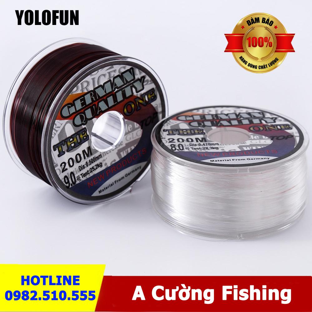 Cước câu cá the one 200m - made in germany nhập khẩu tại đức 200m