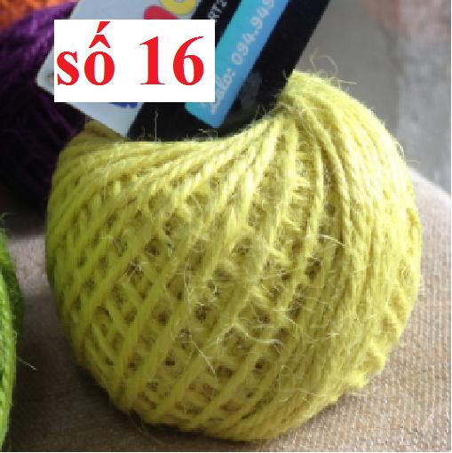 Dây thừng trang trí nhiều màu 1 cuộn - 58 mét