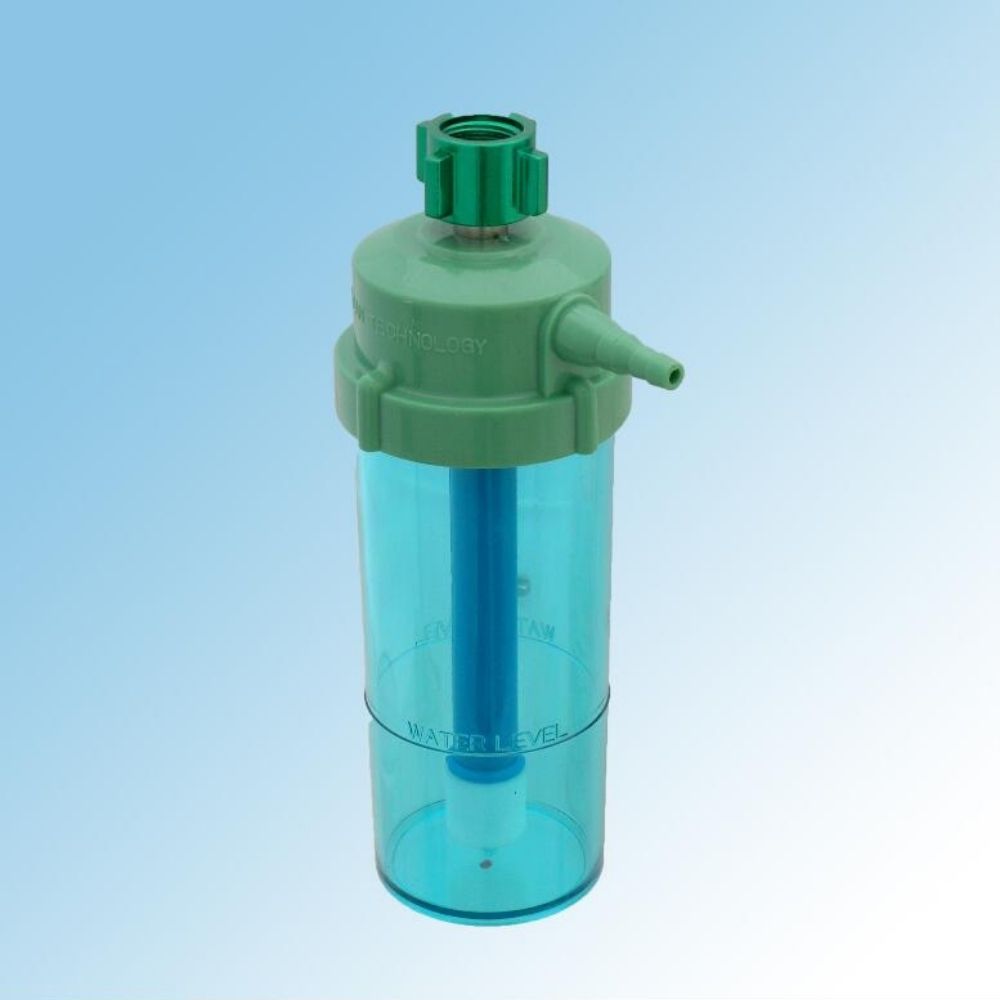 [HCM]Bình tạo ẩm Oxy HM3 Kaipo 200ml Kích thước ren: 9/6” x 18N - Bảo Ngọc Medical