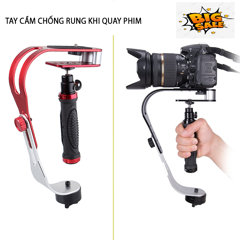 Tay quay phim chống rung khi đi xe,Thiết Bị Chống Rung Khi Quay Phim, Tay Cầm Quay Phim Chống Rung Cho Máy Ảnh Và Điện T,Gimbal SLR Cho Camera hành Trình, Hành Động, Điện Thoại, Hoạt Động Hoàn Hảo Với Điện Thoại .