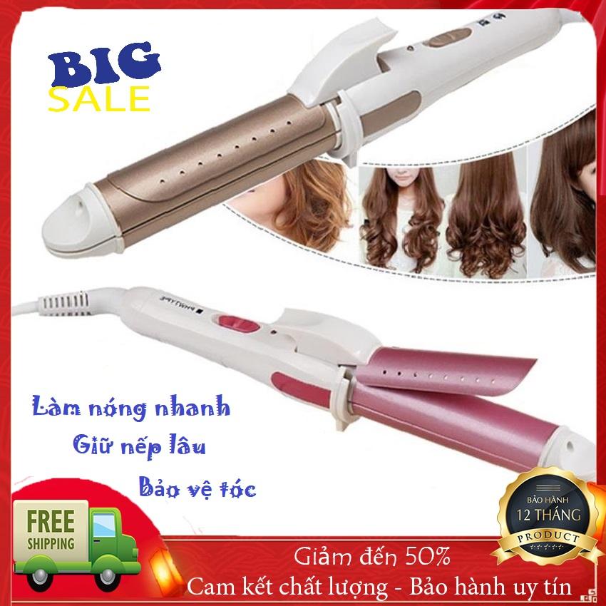 Máy Là Uốn Tóc Xulabeier XB668 2in1 - ÉP THẲNG, UỐN CỤP TẠO KIỂU, Công Suất 35W Làm Nóng Nhanh Tóc Dễ Vào Nếp - Máy Làm Tóc Mini, Máy Uốn Tóc Cá Nhân, Máy làm tóc đa năng - BH 12 tháng - SUMO