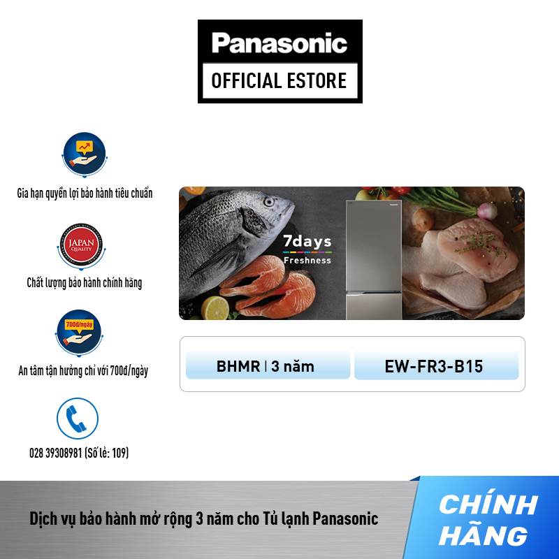 Dịch vụ Bảo Hành Mở Rộng dành cho Tủ lạnh Model dưới phần mô tả NR-BJ158SSV2; NR-BA178VSV1/PSV1/PKV1; NR-BA189PAVN/PKVN/PPVN; NR-BA190PUS9/PPVN; NR-BA228PKV1; NR-BA229PKVN/PAVN; NR-BL263PPVN/PKVN/PAVN; NR-TV261BPKV/BPAV/BPS9; NR-BV289QSV2/QKV2