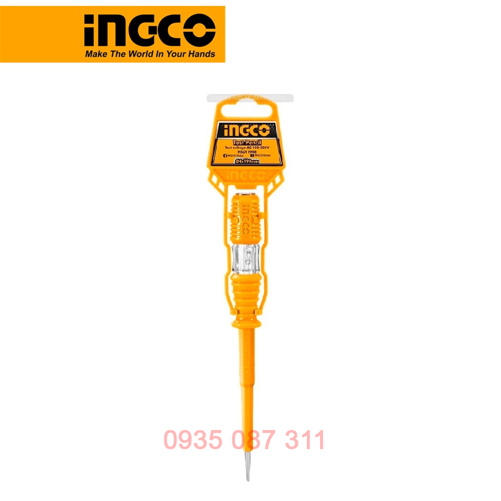 Bút thử điện ingco hsdt1908