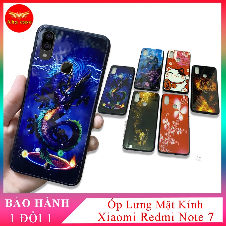Ốp lưng Xiaomi Redmi Note 7 ốp điện th0ại mặt lưng kính KÍNH IN HÌNH chống trầy xước, đẹp, ốp redmi note 7 sắc nét siêu sang,  đẳng cấp