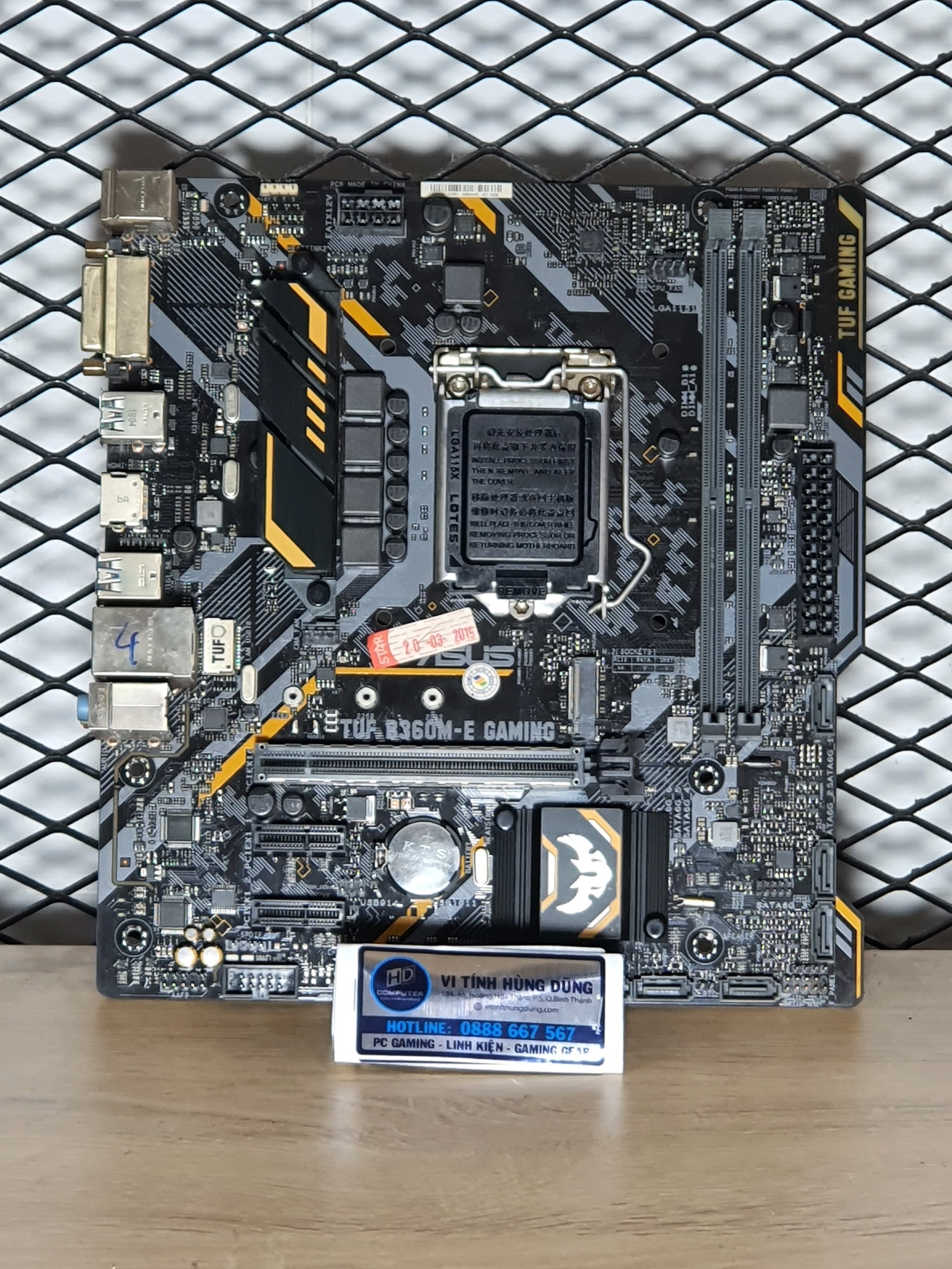 Main asus tuf b360m-e gaming lga1151 2*ddr4