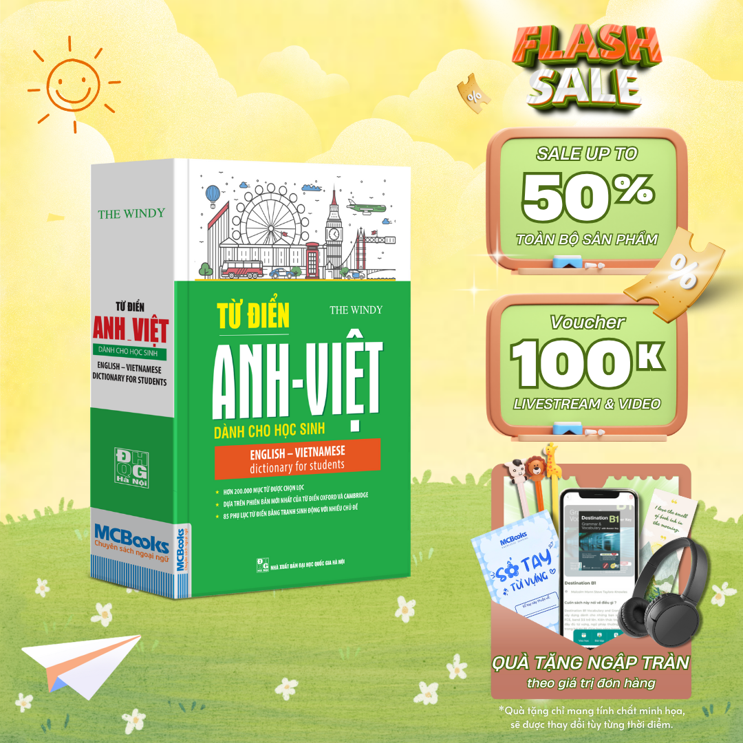 Sách - Từ điển Anh - Việt dành cho học sinh - McBooks