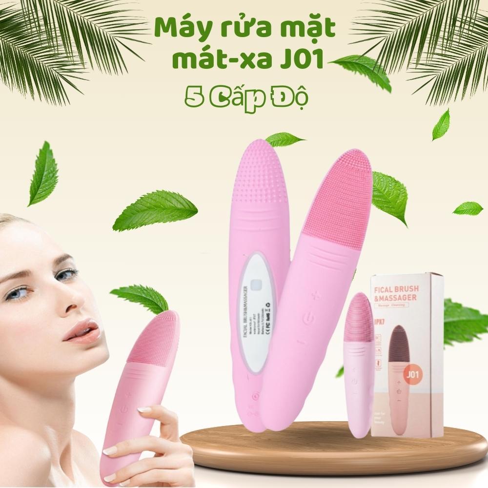 Máy rửa mặt silicon 5 cấp độ