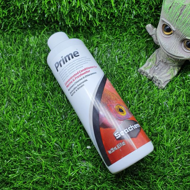 Seachem Prime - Dung dịch khử độc nước cho hồ cá cảnh - Chai 250ml