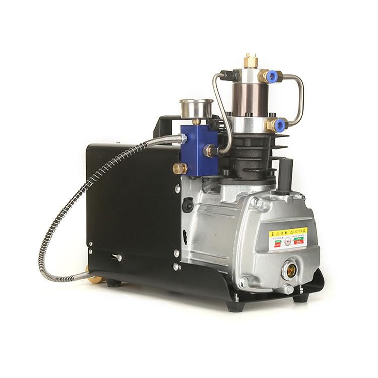 Bơm Máy Cao Áp 0-40MPA 2 bầu tách nước có đặt áp an toàn shop Aquahome