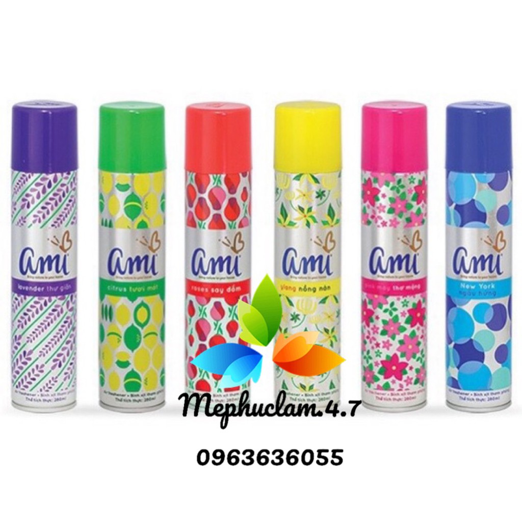 Xịt phòng ami 280ml
