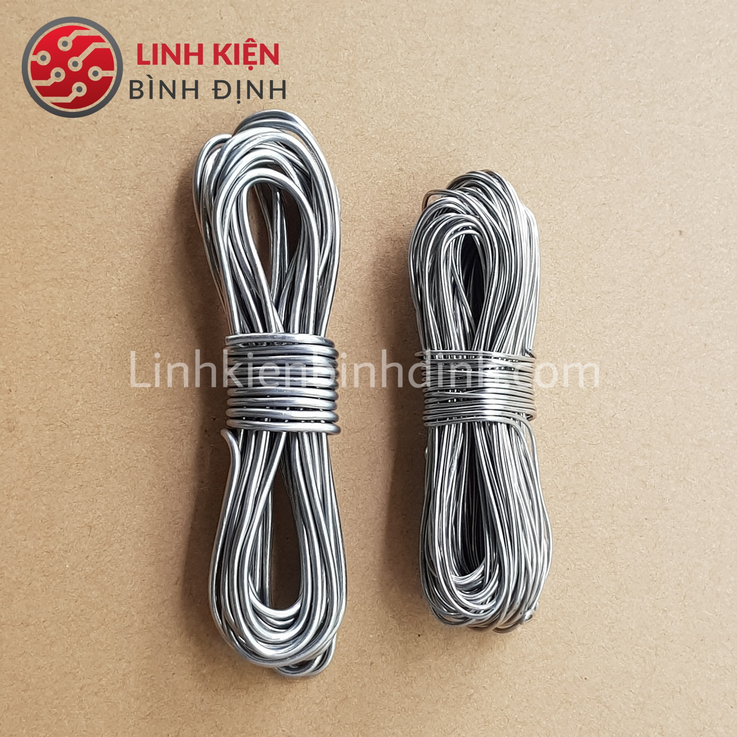 Thiếc hàn cao cấp 1.0mm 2.0mm 100gram