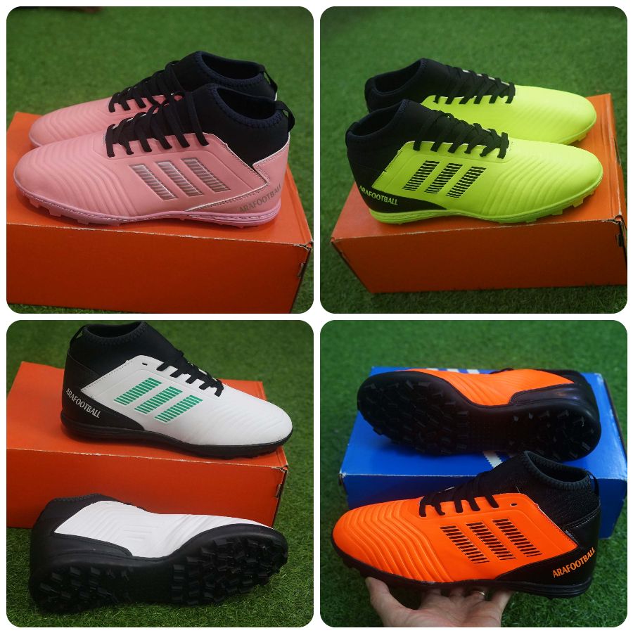 Giày bóng đá ARAFOOTBALL cổ cao - khâu full đế