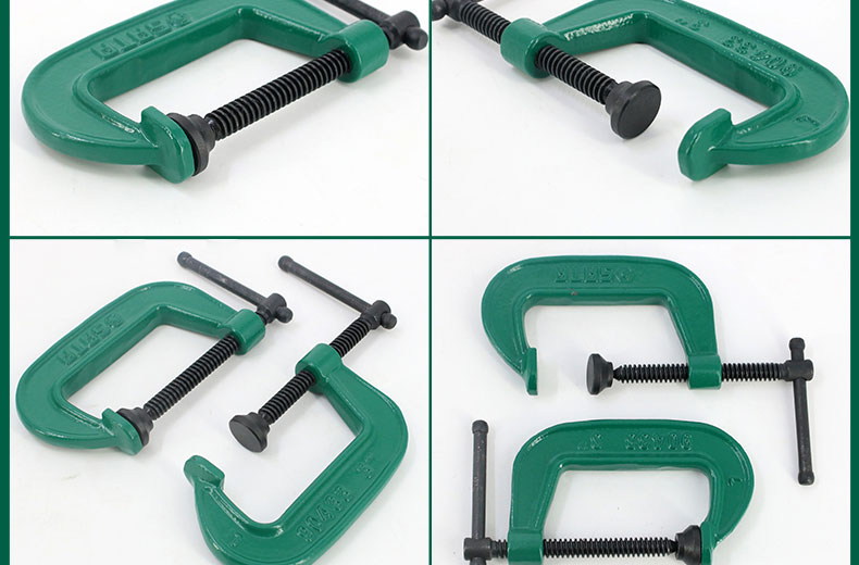 Cảo chữ c 8in/200mmchất liệu: khung sắt sơn tĩnh điện sata 90436