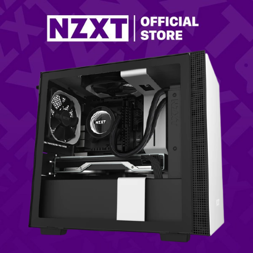 VỎ CASE MÁY TÍNH NZXT H210 MÀU TRẮNG SẦN
