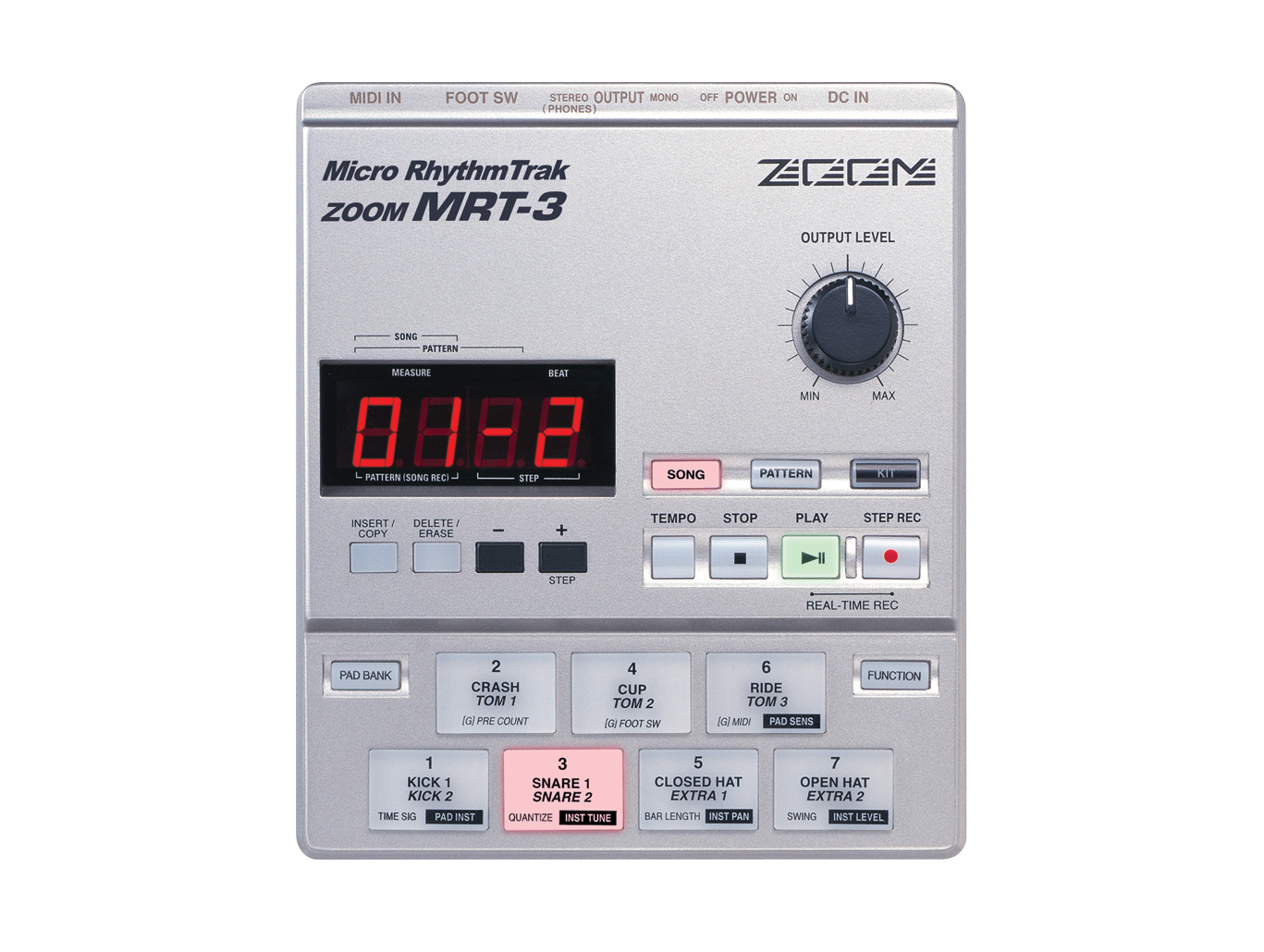 [HCM]Nhạc cụ điện tử MRT-3 Drum Machine ZOOM – Hàng Chính Hãng