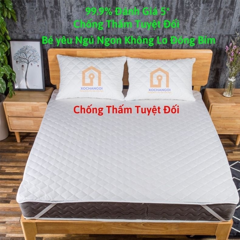 [BÉ YÊU NGỦ NGON] Chống Thấm Tuyệt Đối Bởi Tấm Lót Bảo Vệ Đệm ƯU VIỆT hơn bất kỳ Loại Ga Chống Thấm Nào