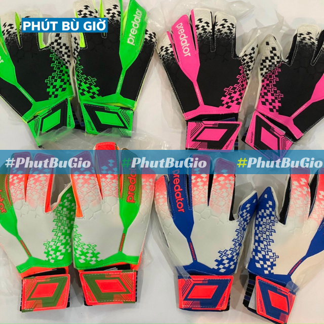 Găng Tay Thủ Môn Có Xương Chống Nước Cao Cấp Bắt Bóng Dính - Phút Bù Giờ Sports