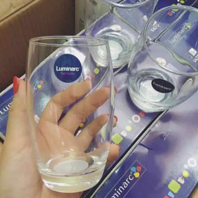 Bộ 6 ly thủy tinh Luminarc cao cấp xịn sò