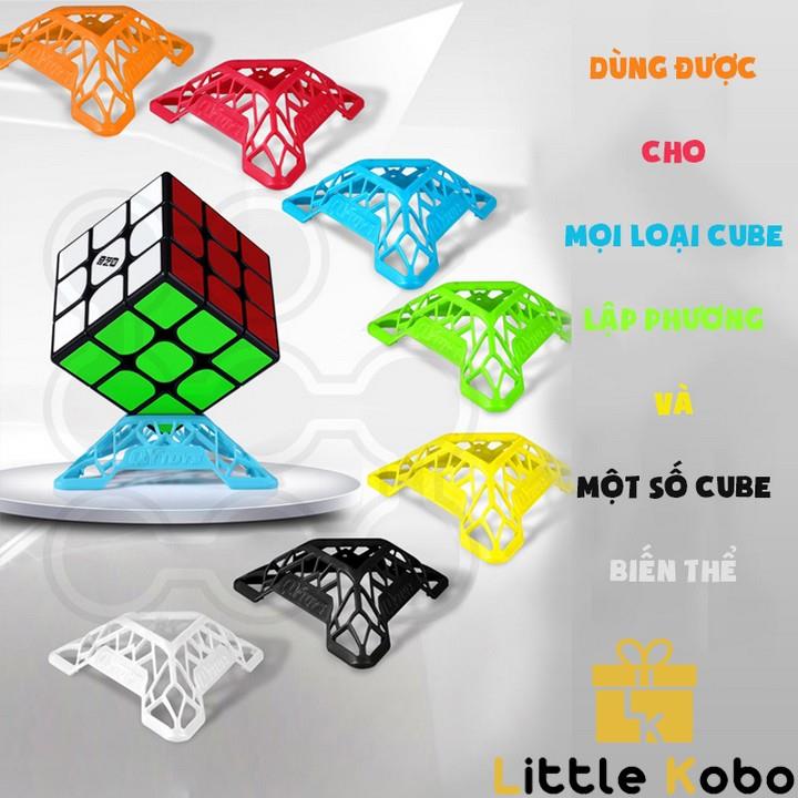 Đế kê rubik dna qiyi cube stand cubestand siêu xịn