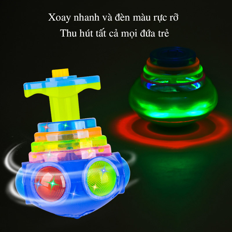 Đồ chơi con quay có đèn phát nhạc