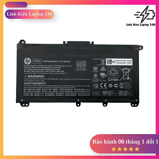 Pin laptop hp ht03xl l11421-2c2 l11119-855 hp pavilion 14-ce 14-ck 15-cs 15-da 15-db 17-by x360 15-dq