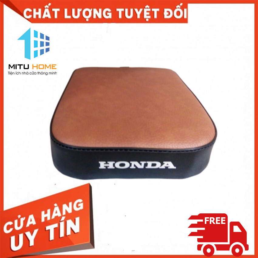 YÊN SAU XE MÁY HONDA CÚP 80,50, 81 - MiTUHOME - YÊN MÀU NÂU - MÀU ĐEN - CÓ KÈM ỐC VÍT