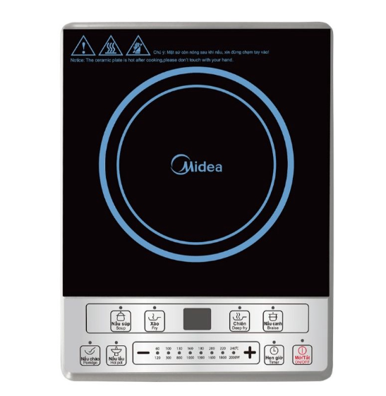 Bếp từ midea mi-b2015de 2000w