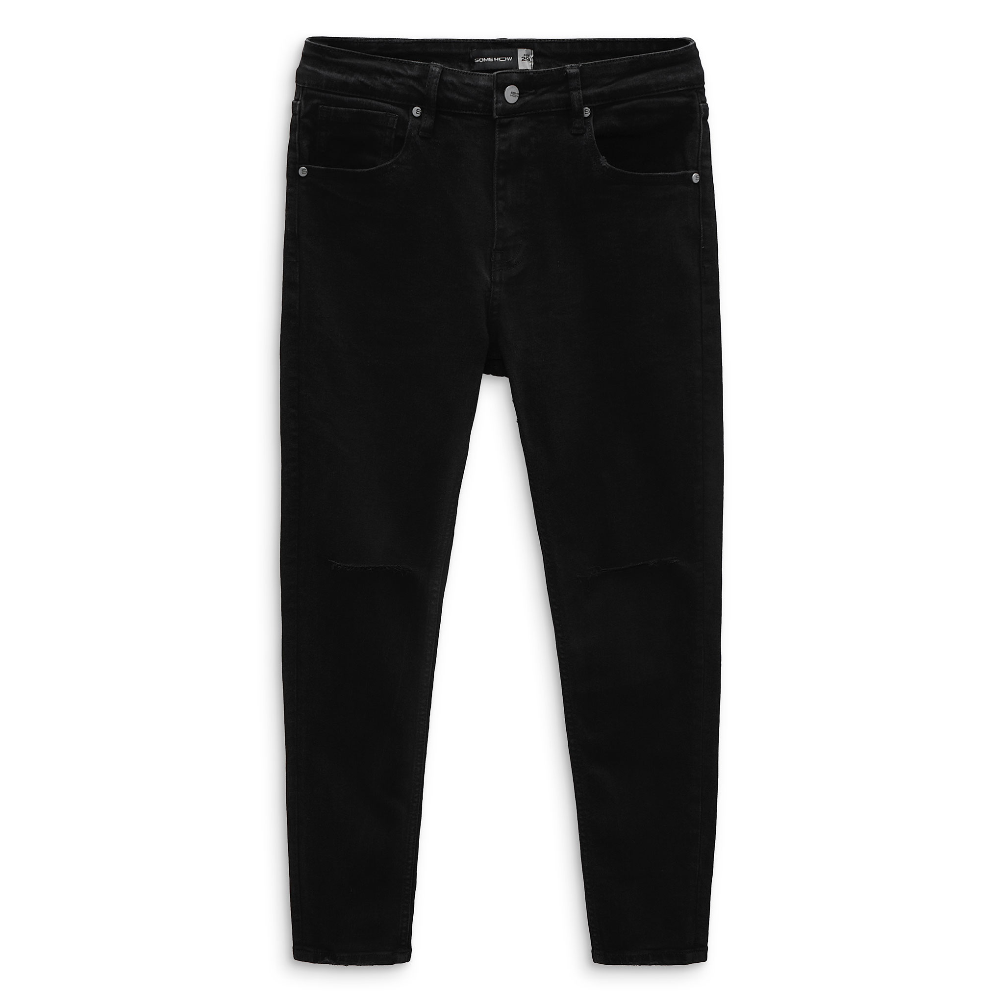 Quần Jean Skinny Light Cut Black