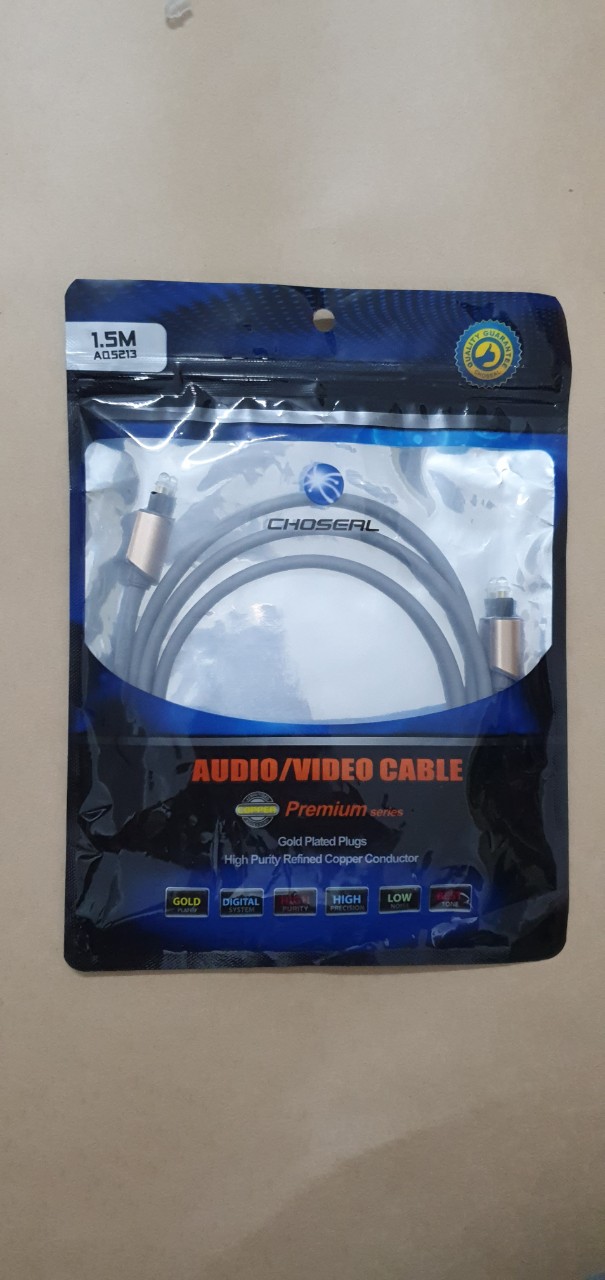 Dây Cáp Quang Âm Thanh Choseal 1,5m