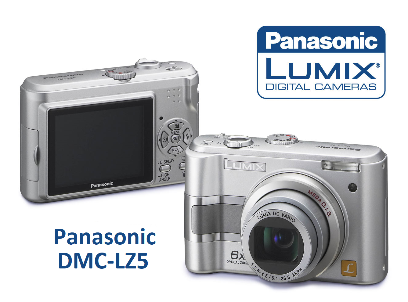 Máy ảnh kỹ thuật số Panasonic DMC-LZ5 chính hãng Panasonic Nhật, mới 99%, đầy đủ phụ kiện