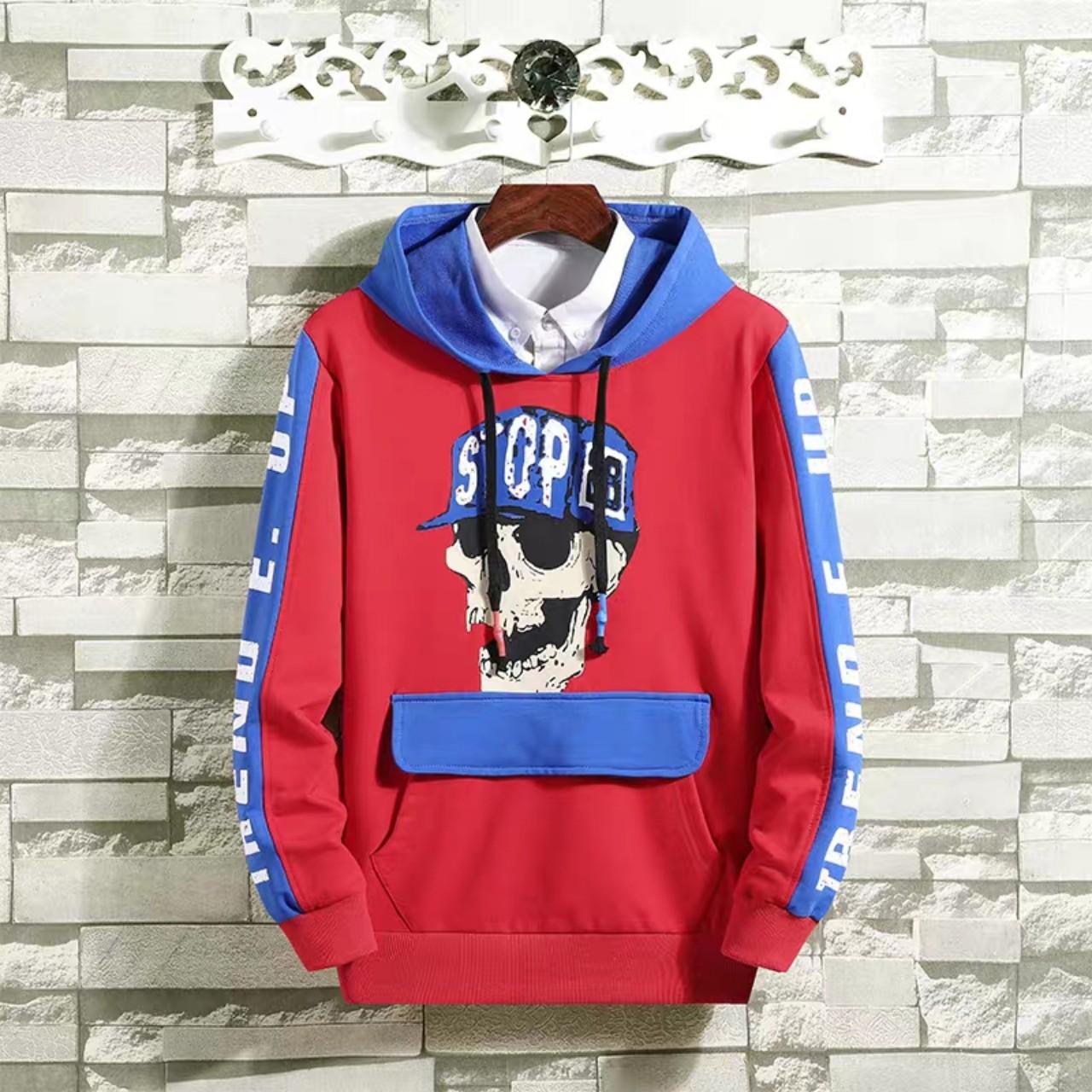 Hót Hót Hót Áo hoodie nỉ ngoại phối golo chất,mặc là đẹp F678