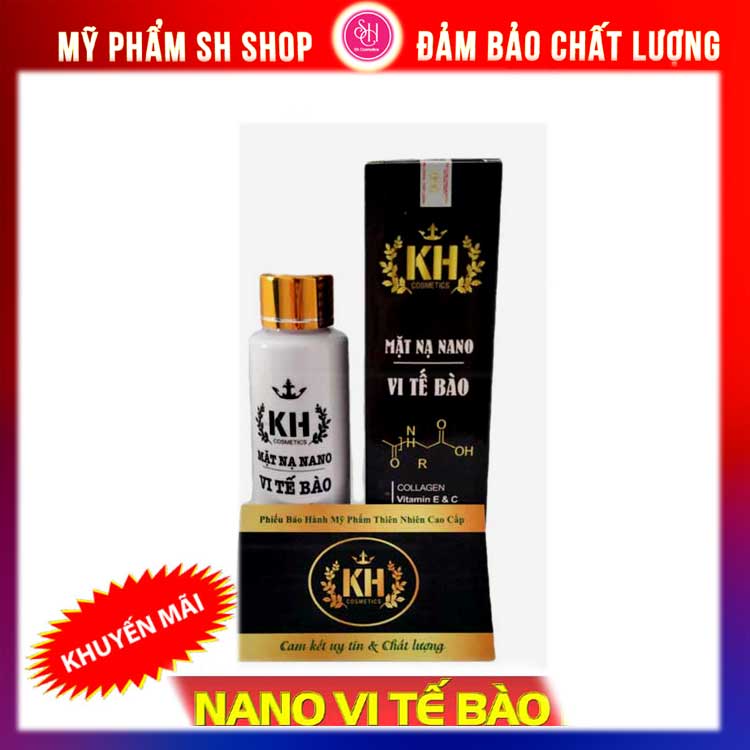 Mặt nạ nano vi tế bào Kim Hoàng Hàn Quốc dưỡng da thải độc