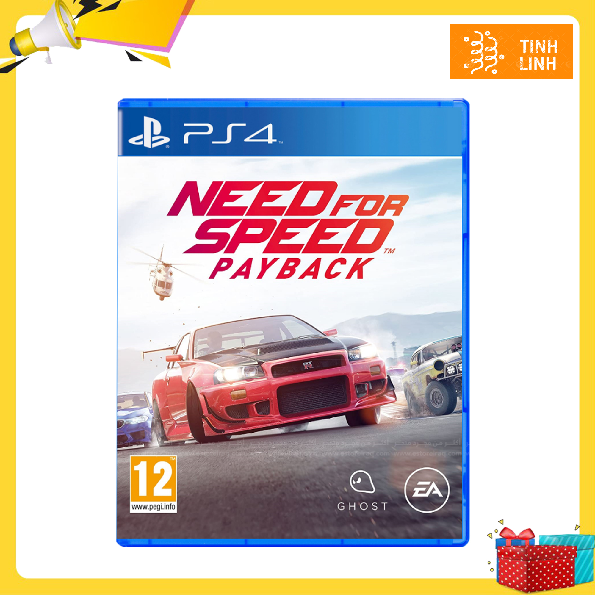 Đĩa game ps4 need for speed payback