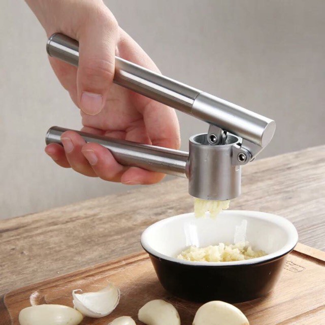Dụng cụ Ép Tỏi cầm tay bằng inox nhỏ gọn Ikea KONCIS - Chính Hãng