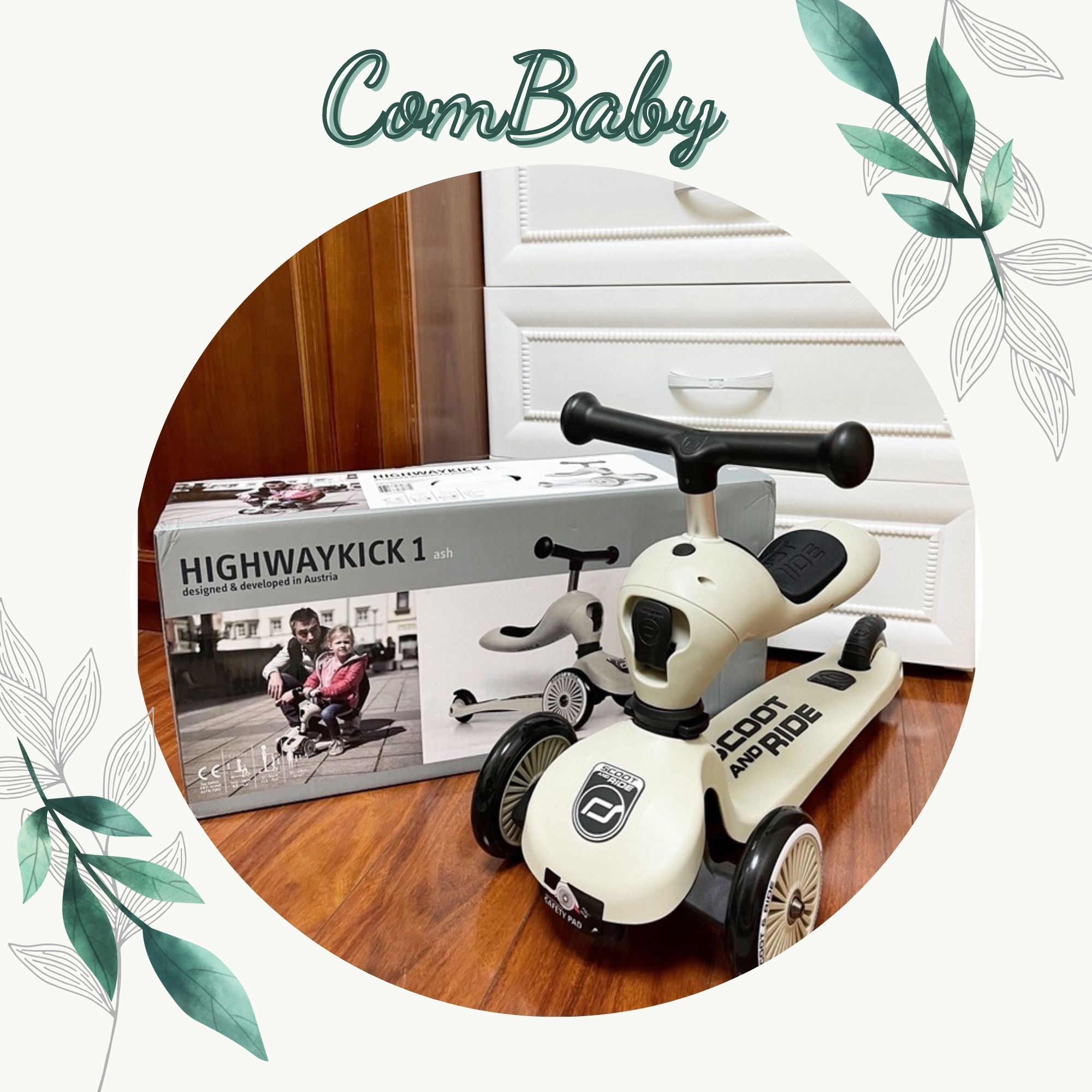 Scoot And Ride Highwaykick 1 - Xe Scooter - Xe ChòI ChâN Scooter Cho Bé Từ 1 Đến 5 Tuổi