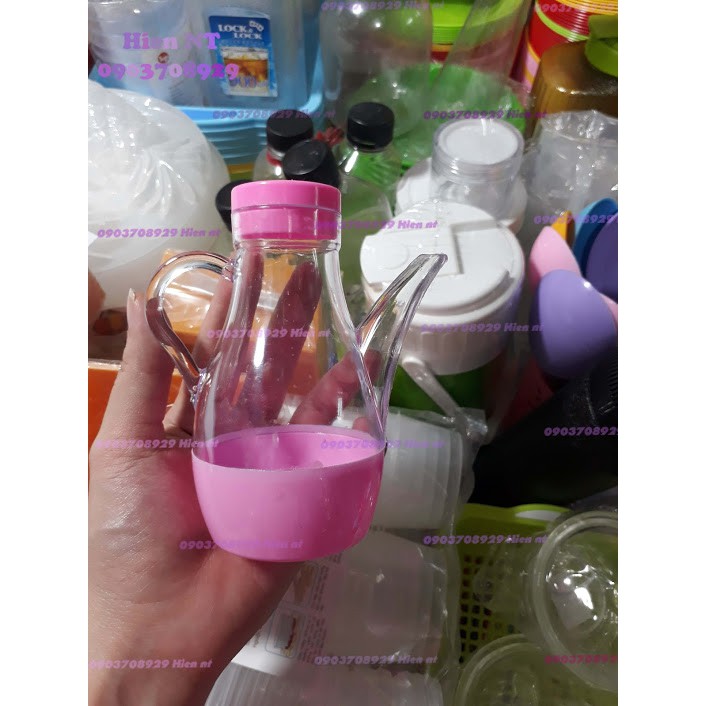 Bình đựng gia vị mắm, nước tương cho quán ăn/ Chai đựng gia vị