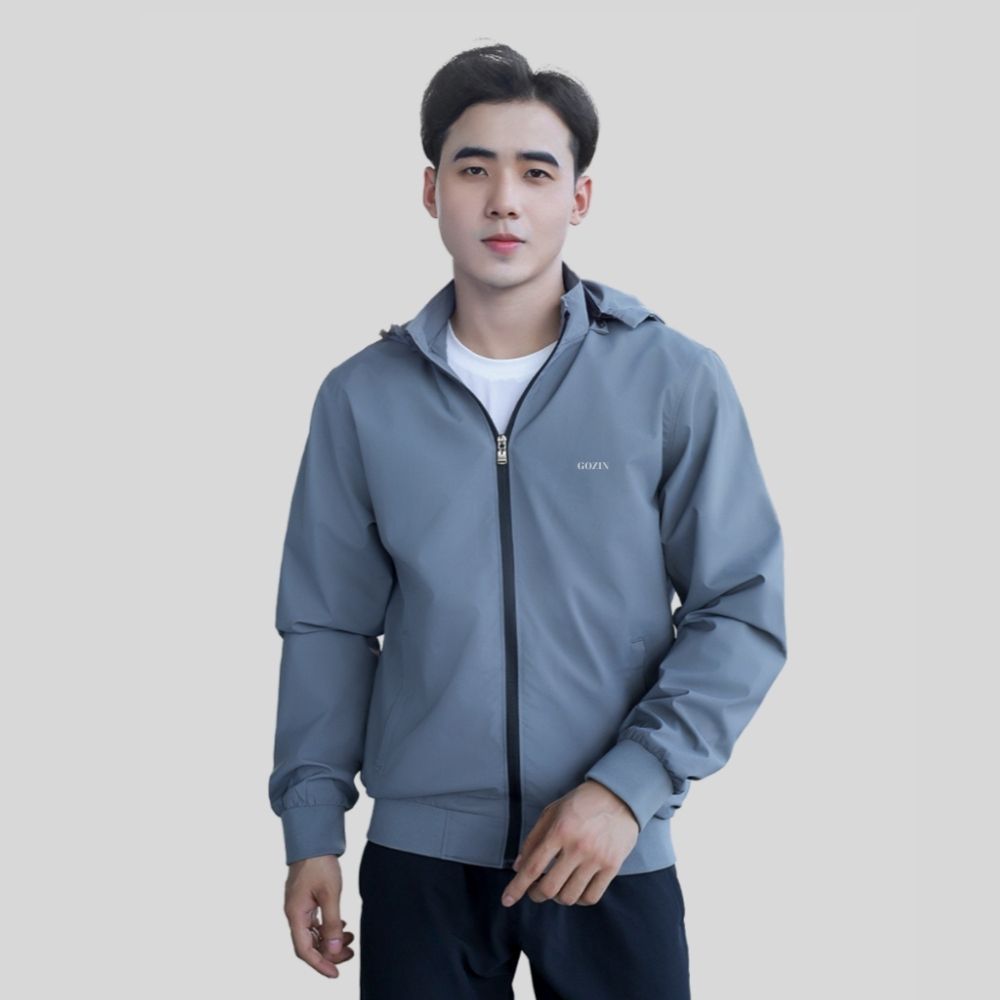 Áo khoác nam GOZIN.STORE cản gió cản bụi giữ ấm áo gió nam thể thao năng động JA07