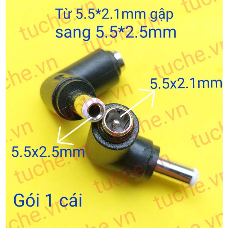 Đầu chuyển sạc từ đầu 5.52.5mm