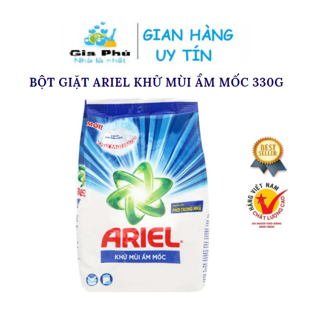 Bột giặt Ariel khử mùi ẩm mốc 330g