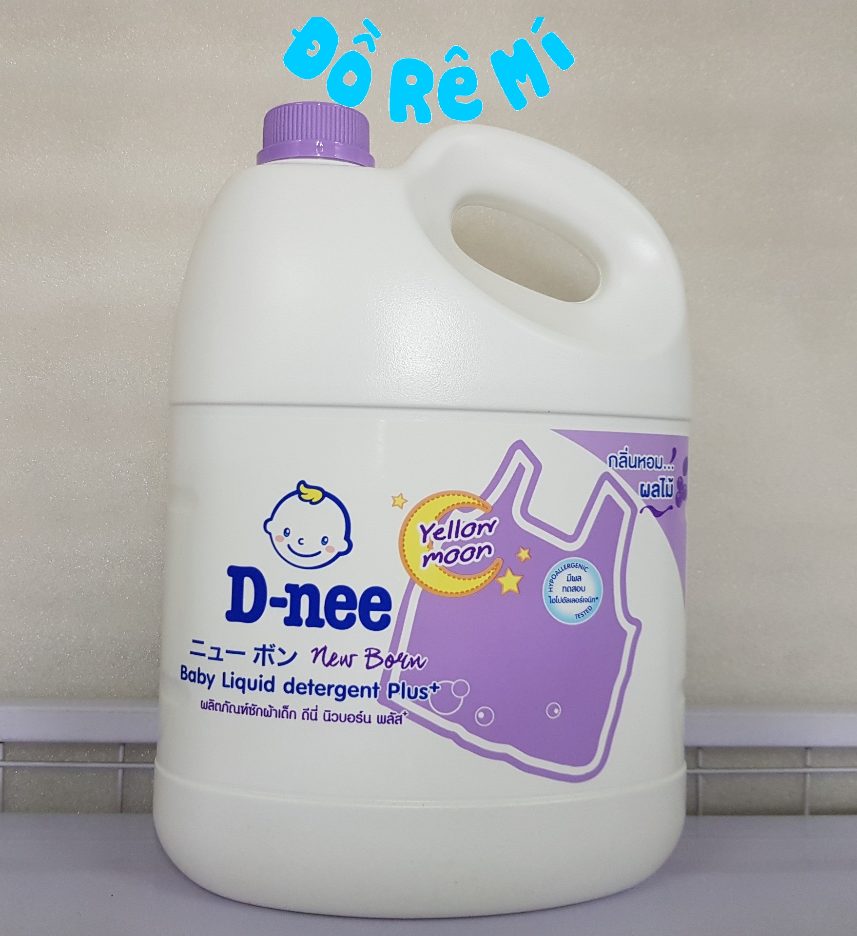 [HCM]Nước giặt xả Dnee 3000ml - Màu tím
