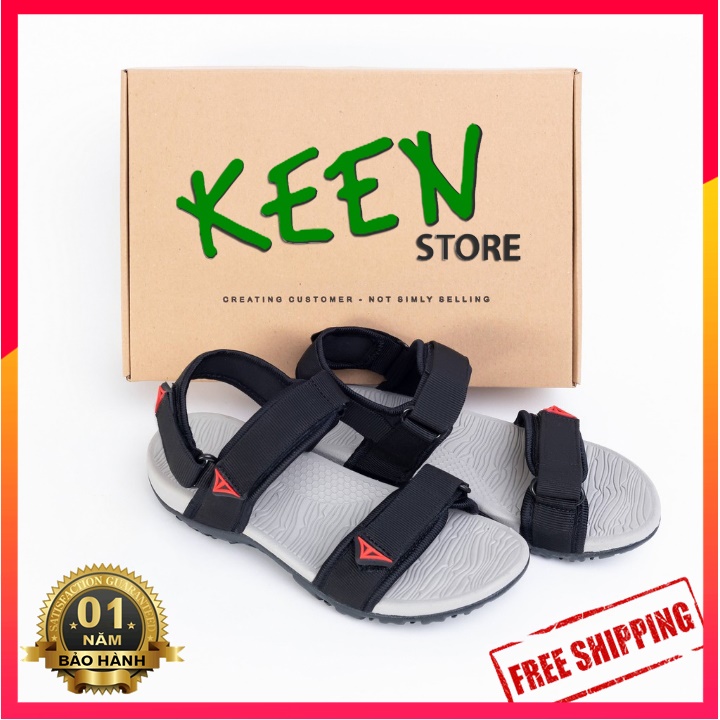 Giày sandal, dép xăng đan nam quai hậu chính hãng Việt Thủy