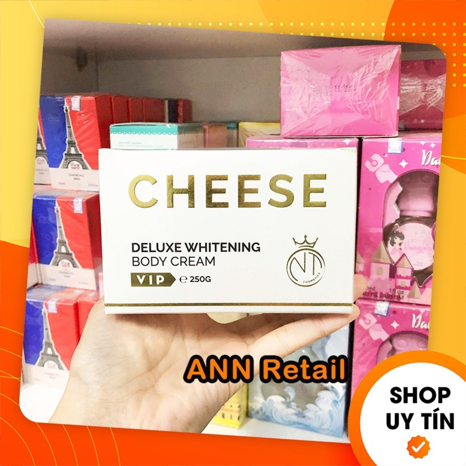 Kem body cheese phô mai dưỡng trắng da ngọc tú cosmetics - 8936206760016
