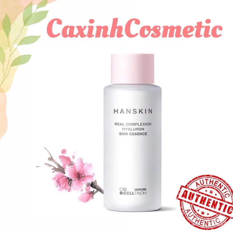 Nước hoa hồng cấp ẩm Toner Hanskin Real Complexion Hyaluron Skin Essence 300ml