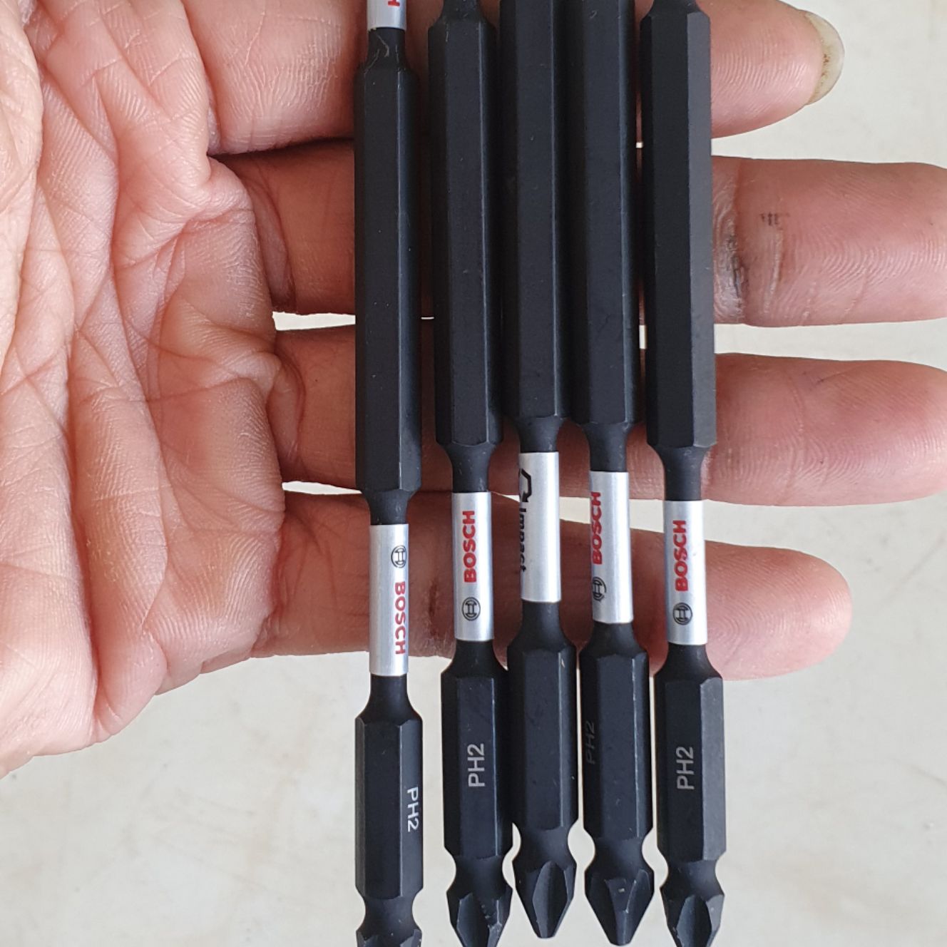 Mũi Vít  PH2 2 Đầu Chân Ngắn Dài 150mm